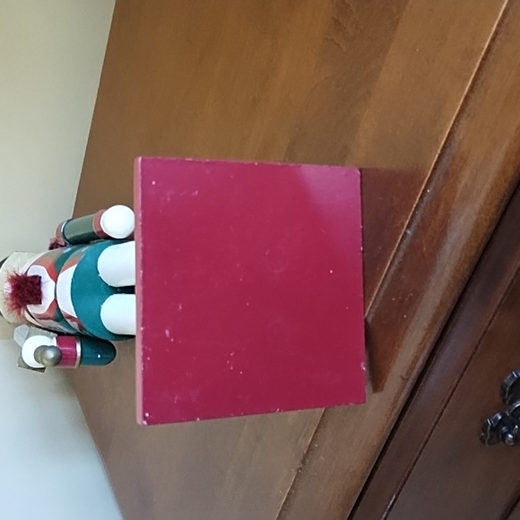 Wood Nutcracker Soldier Sword 20 Inches Tall Painted Red Green Black Gold White - Picture 7 of 8